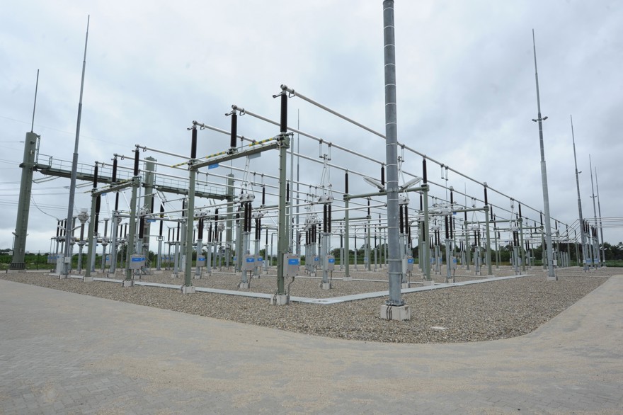 150kV hoogspanningsstation
