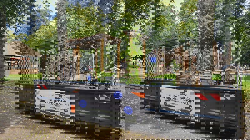 De voorbeeldtuin op de Vrijthof